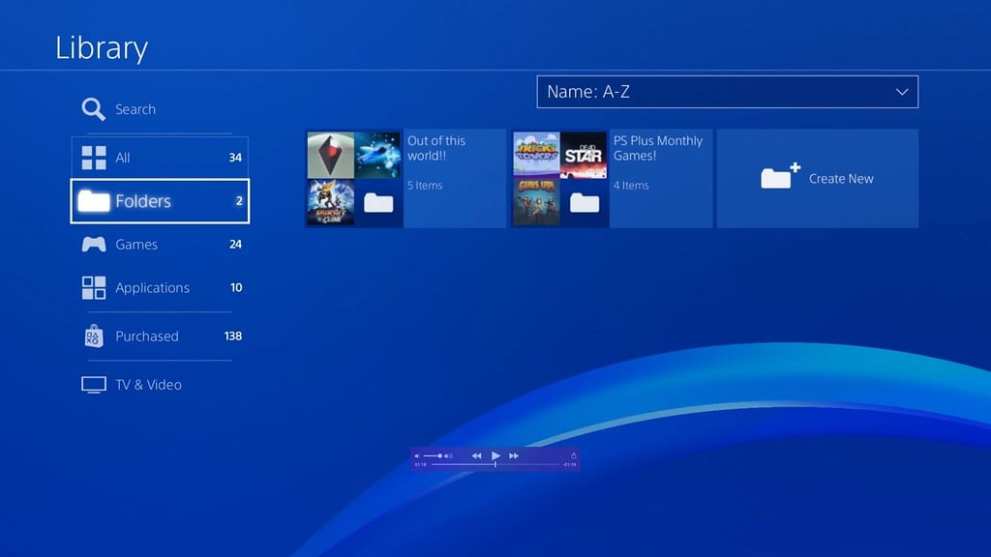 PS5 UI changes