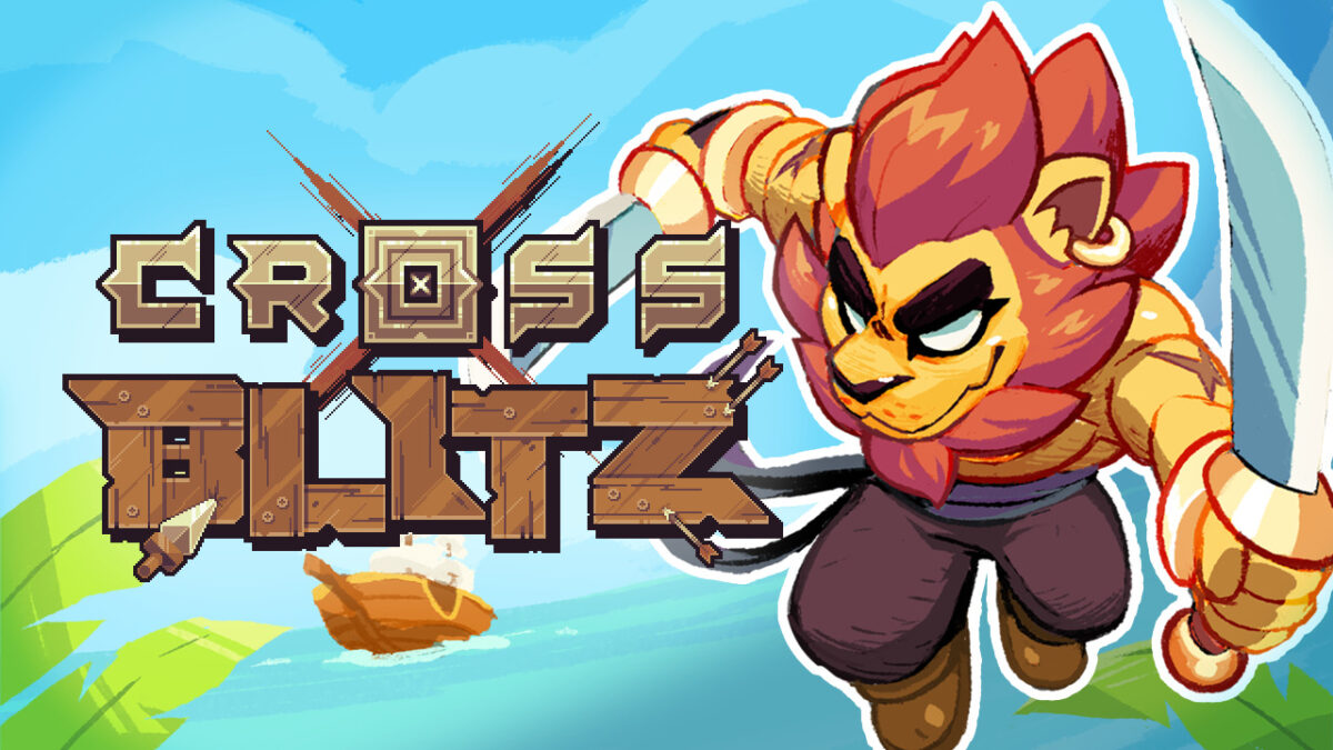 Cross Blitz logo with a lion pirate.
