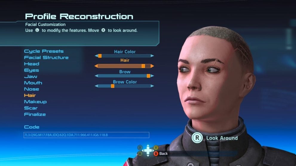 mass effect hairstyles