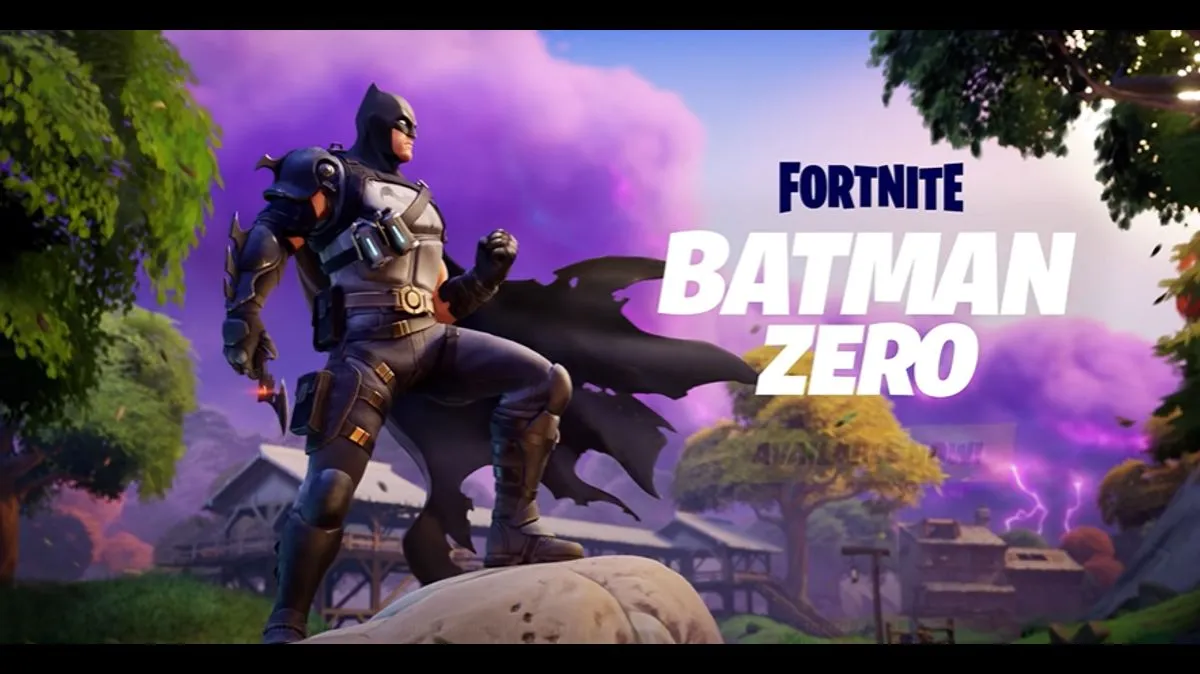 Fortnite Batman Zero official trailer snapshot