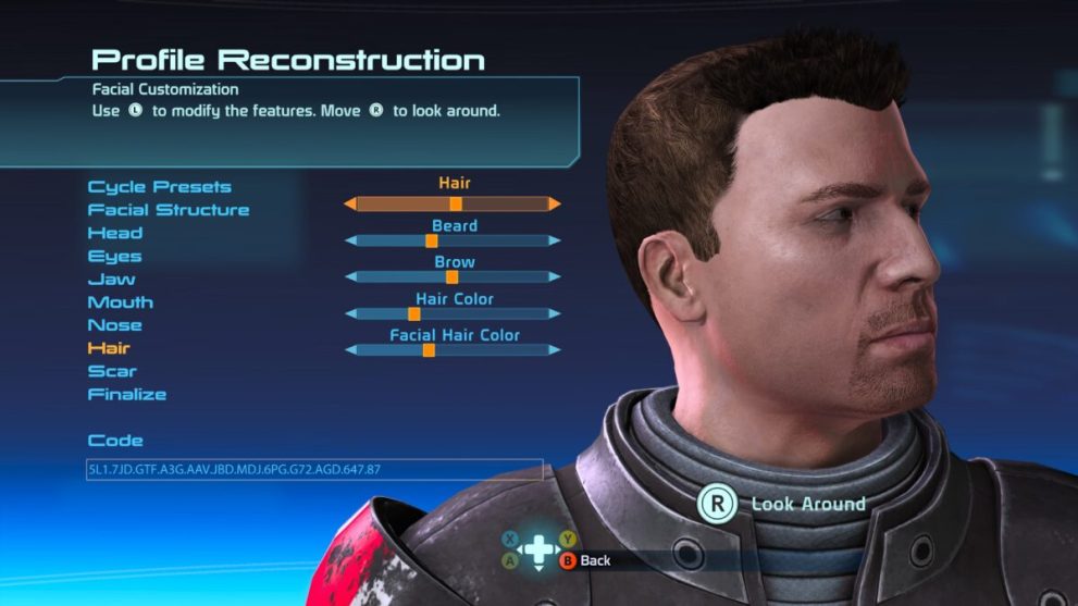 mass effect hairstyles