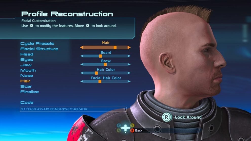 mass effect hairstyles