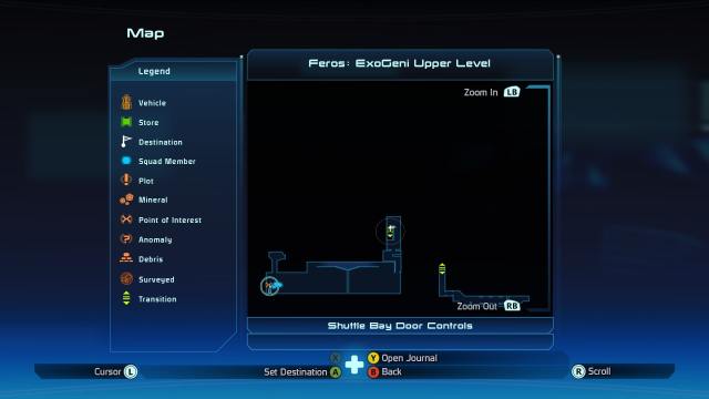 Mass Effect 1 PSI puzzle location