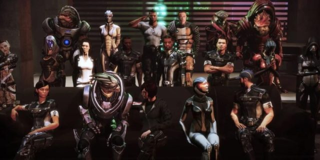 Mass Effect 3 Citadel Party