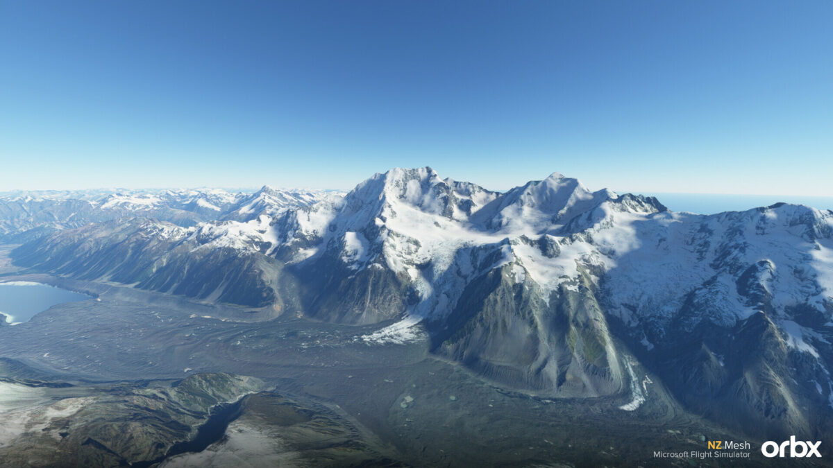 Microsoft Flight Simulator New Zealand Mesh