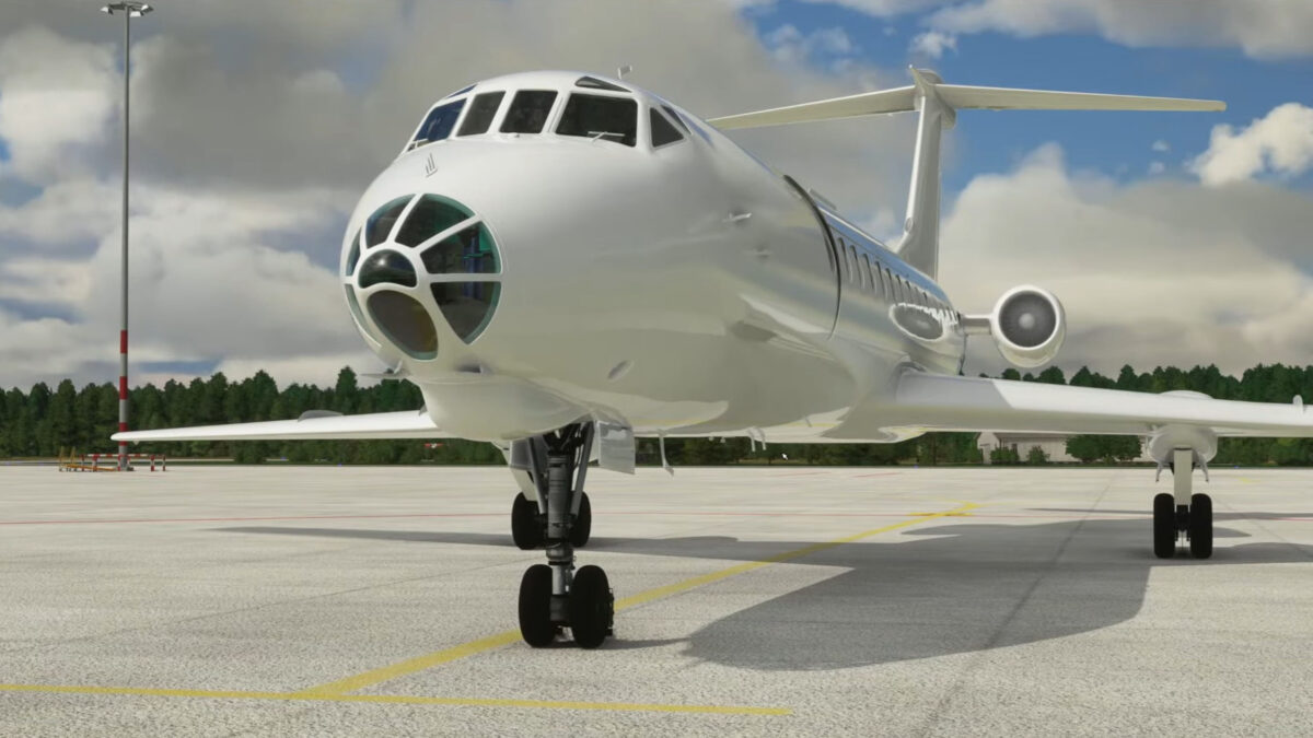 Microsoft Flight Simulator Tupolev