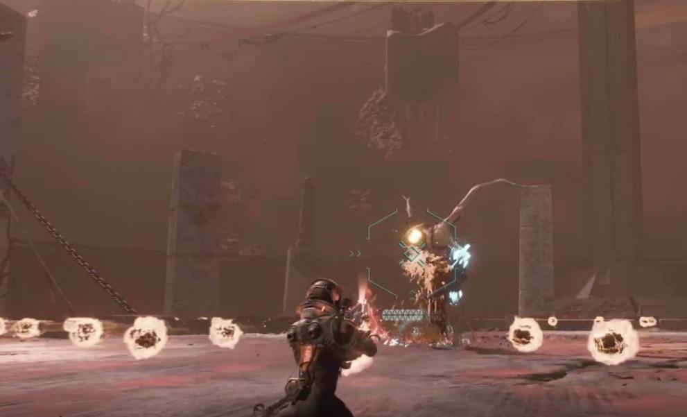 Returnal Ixion Boss Shoot