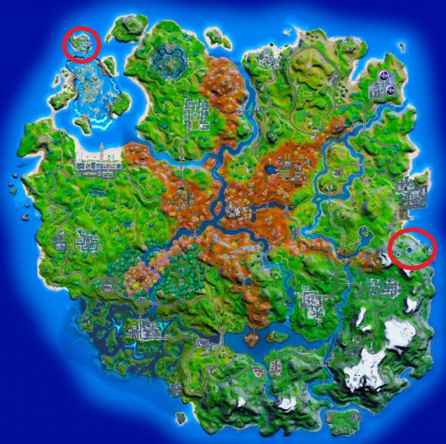 fortnite shadow ghost ruins locations