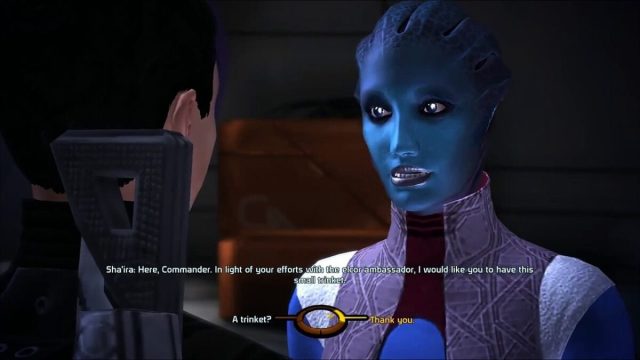 Mass Effect 1 Can You Romance Consort Sha'ira