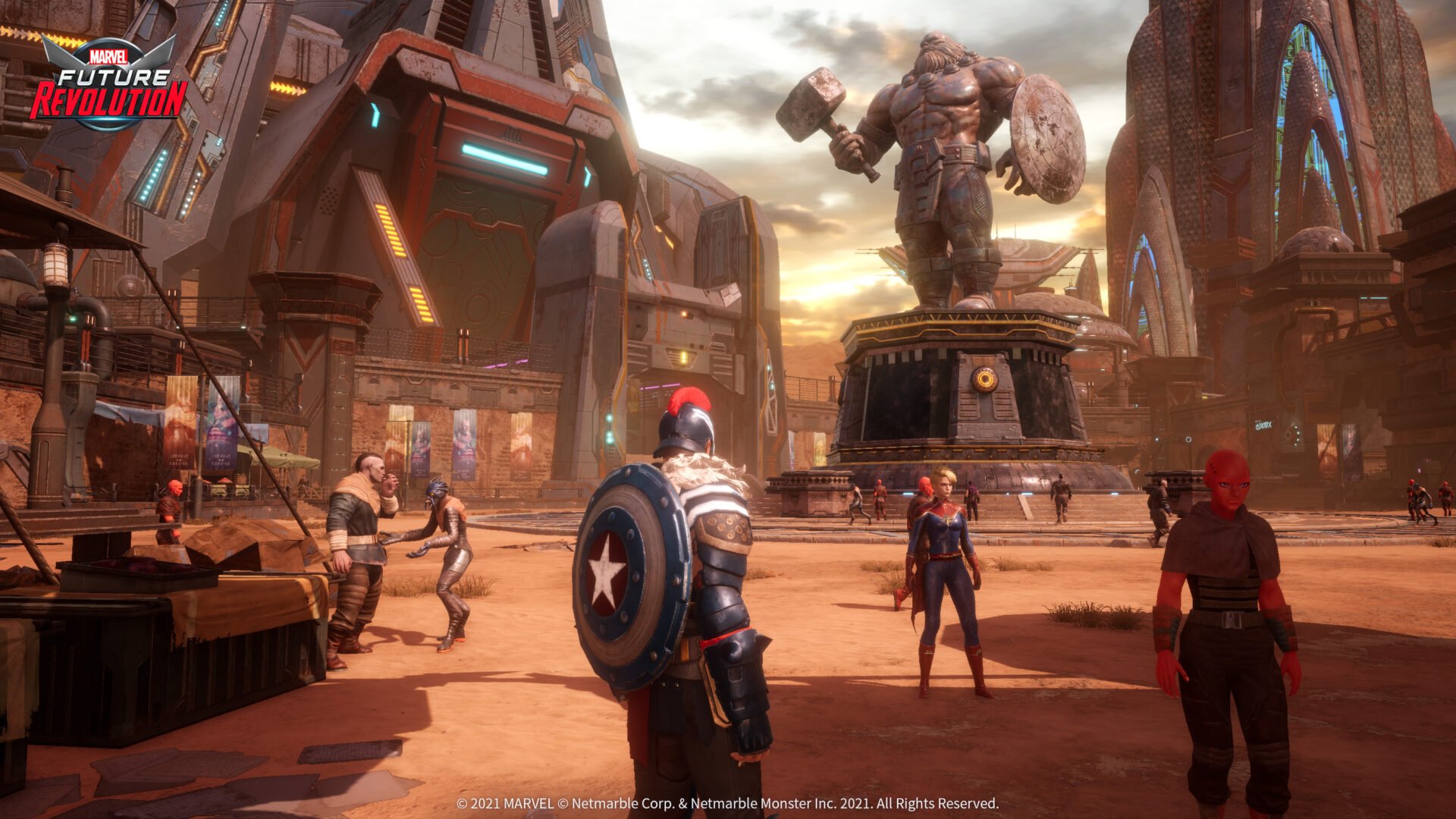 Marvel Future Revolution Announces PreRegistration; Tons of Gameplay