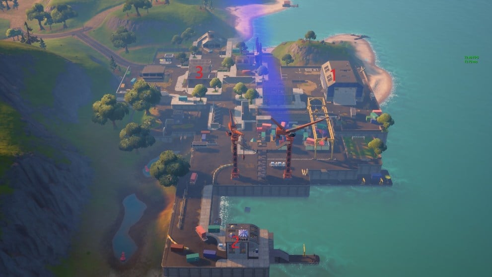 fortnite dirty docks spray cans