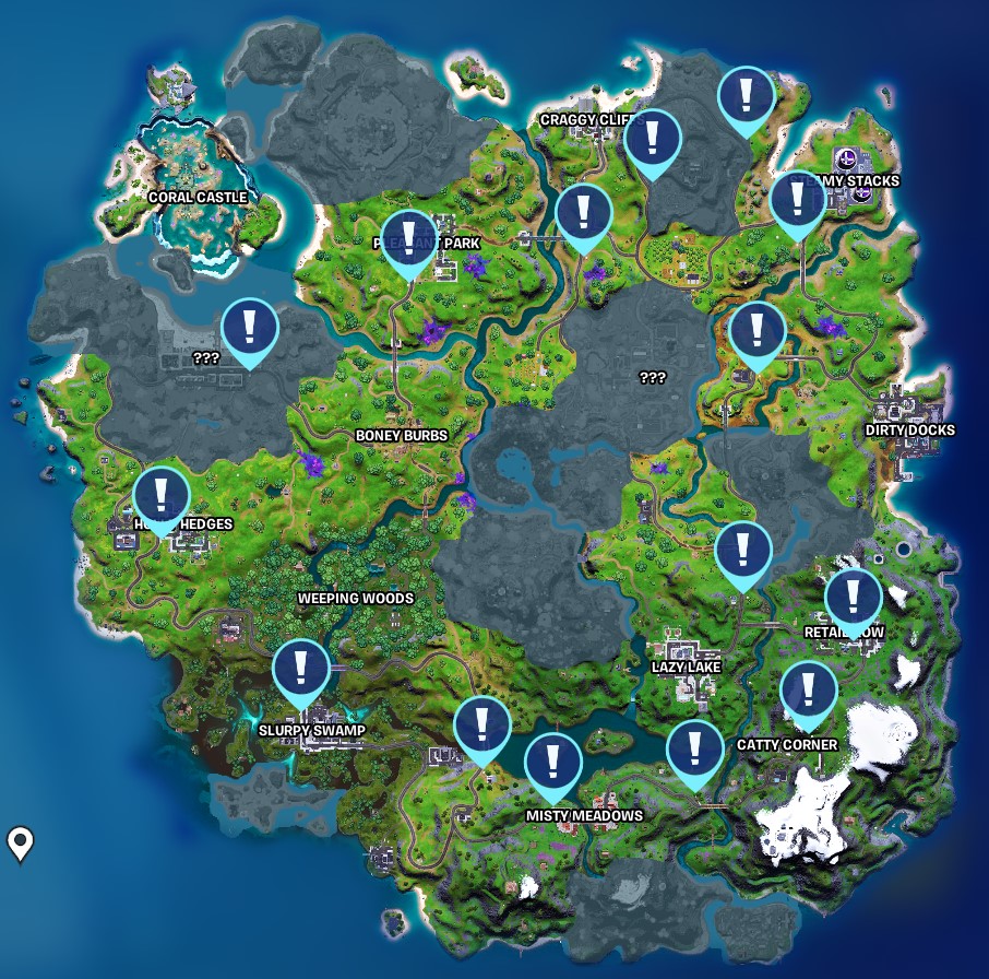 Fortnite Payphone Locations Where to Accept Quests from Payphones