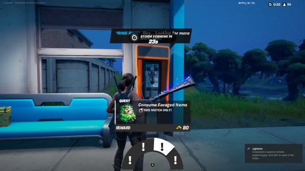accept a quest from a payphone in fortnite