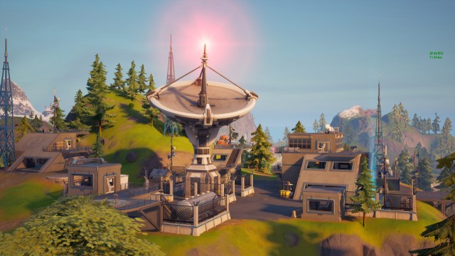 where to destroy equipment at satellite stations in Fortnite