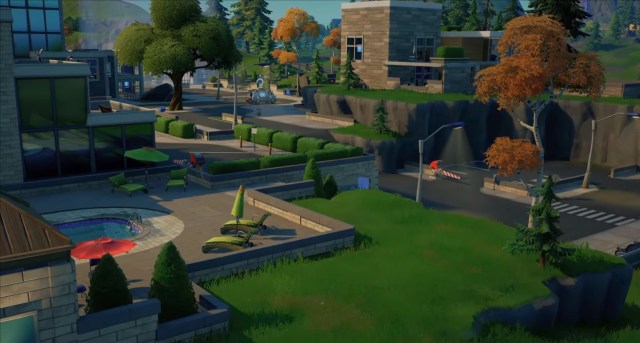 fortnite lazy lake welcome sign locations