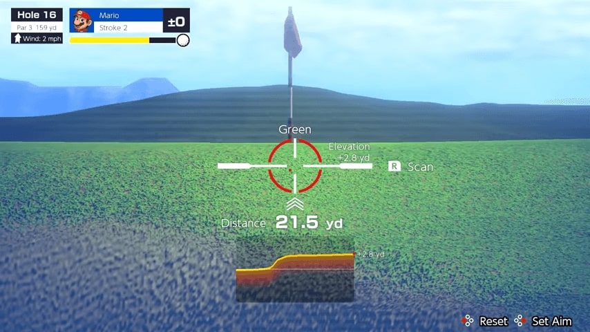 mario golf super rush scan terrain