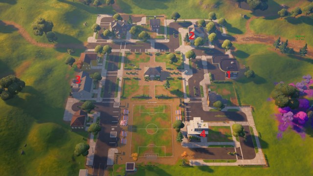 fortnite pleasant park spray can locations