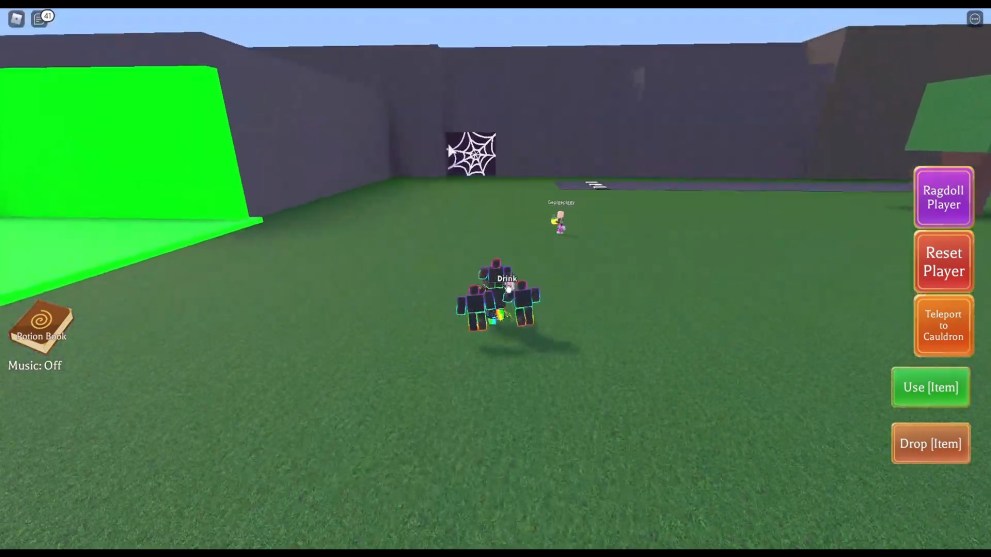 roblox wacky wizards spider