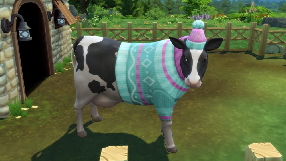 Sims 4 Cottage Living Guide: How To Dress Your Animals