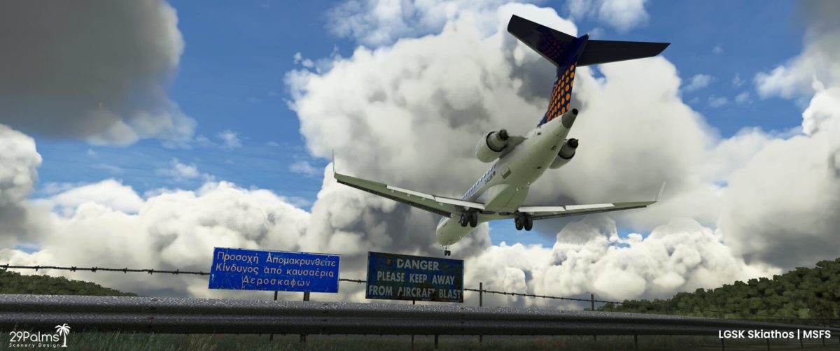 Microsoft Flight Simulator Skiathos