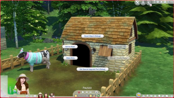 Sims 4 Cottage Living Cow Llama Cheats