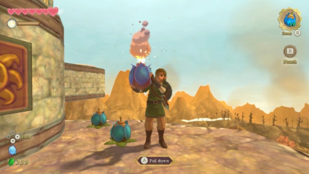 Skyward Sword HD Bombs