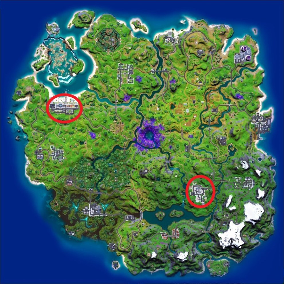 fortnite ferrari locations