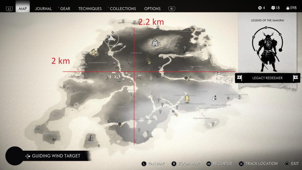 Iki Map Here's How Big The Ghost of Tsushima Iki Island Map Is