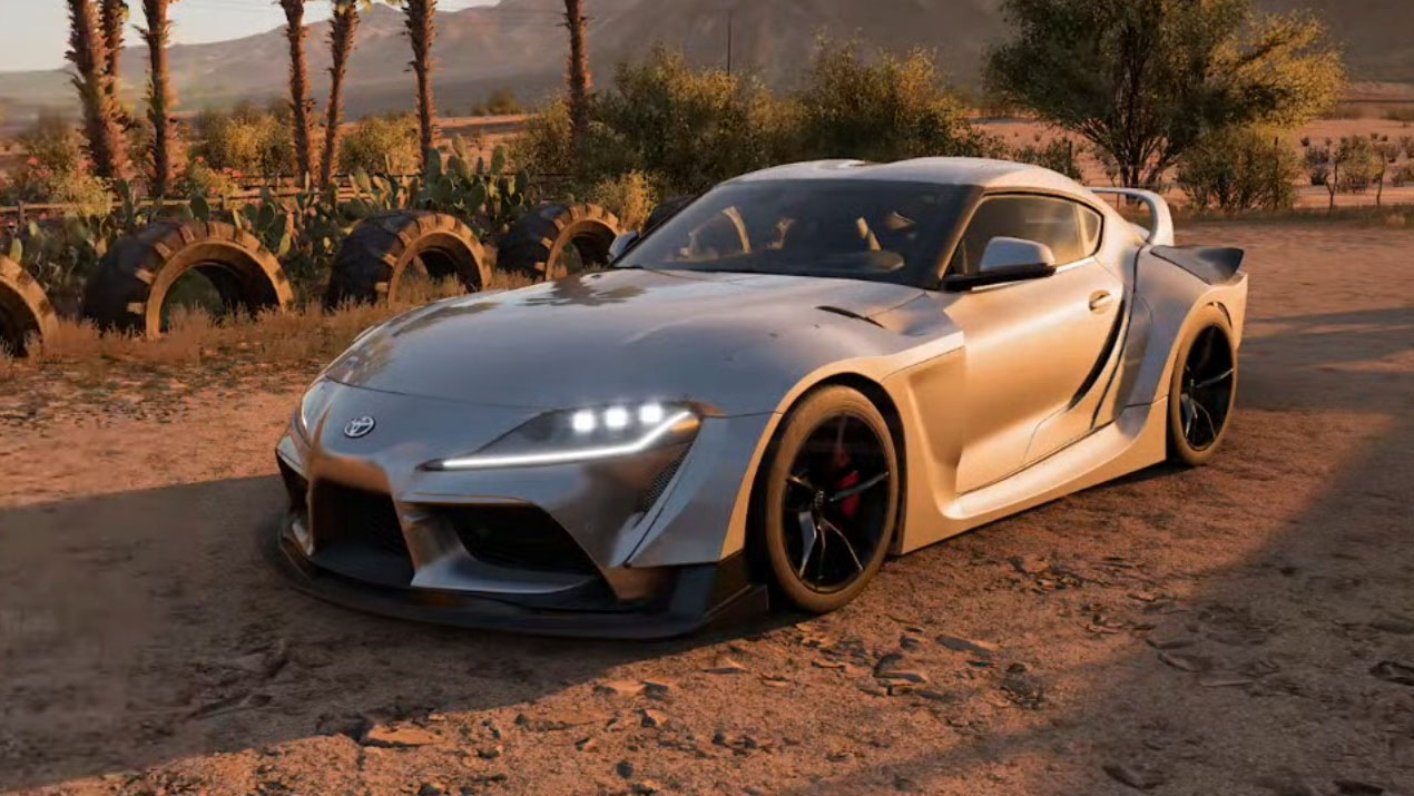 Forza Horizon 5 Gets New Gameplay Showing Toyota GR Supra, Map, & More