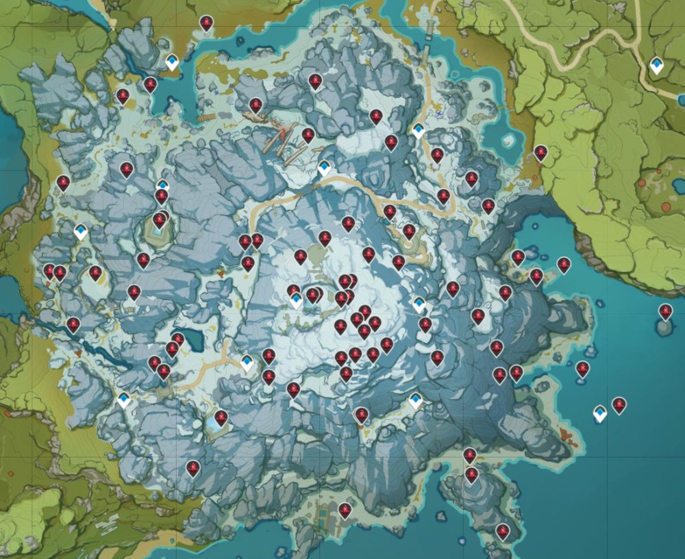 Genshin Impact: Crimson Agate Locations