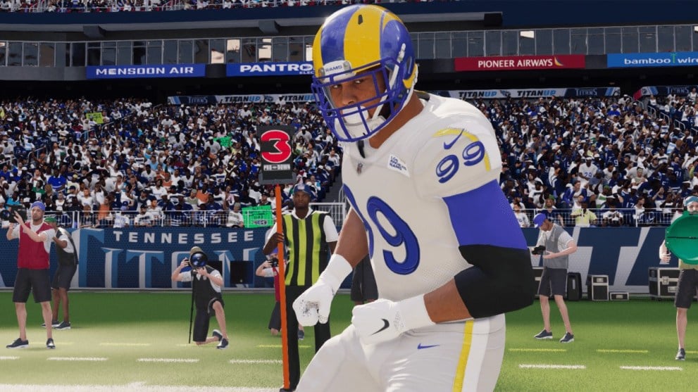 Madden NFL 22: Aaron Donald - "Lockdown Corner" Achievement