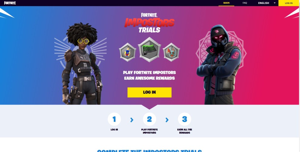 fortnite impostors trials rewards