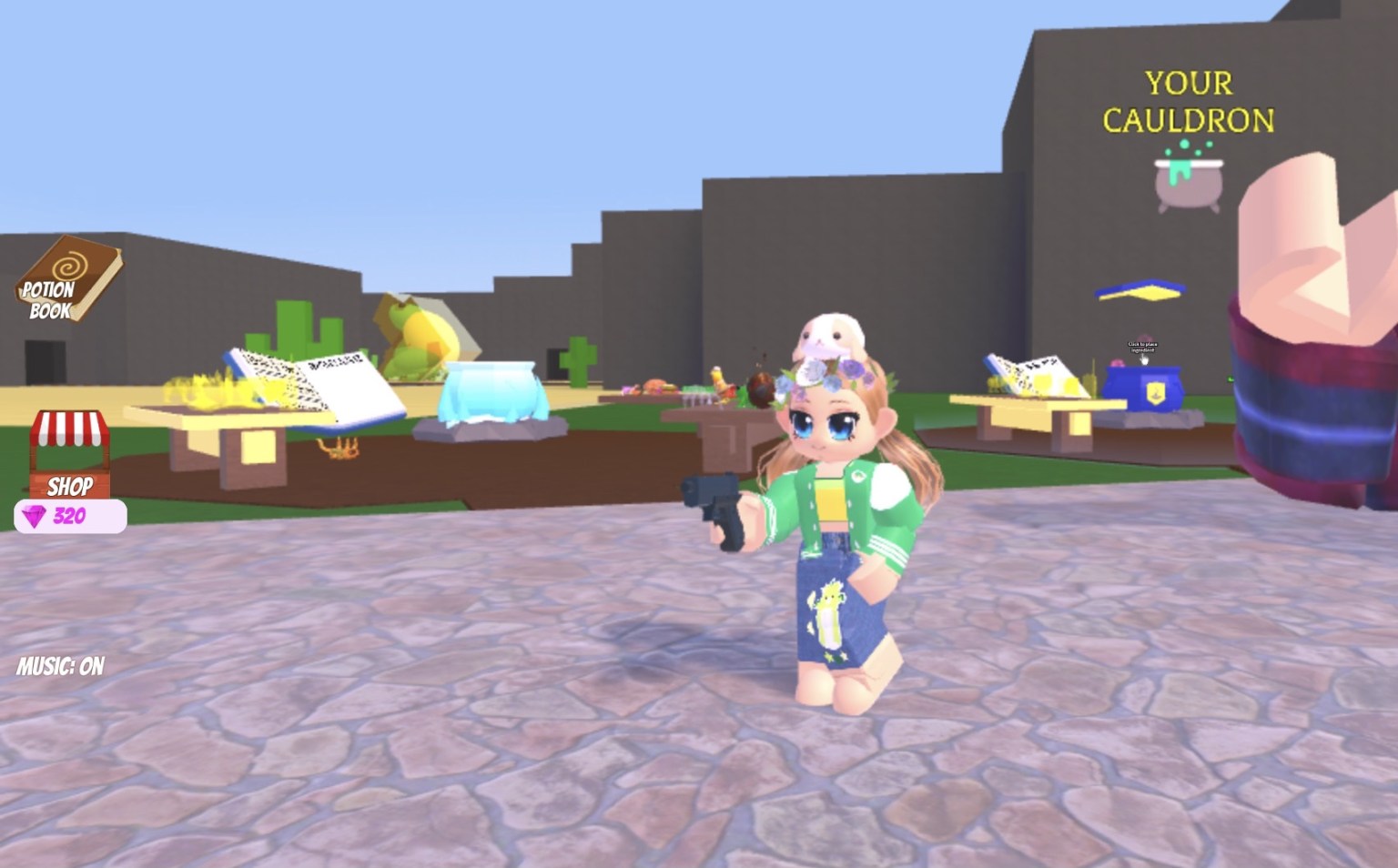 Roblox Wacky Wizards How to Get the Gun Twinfinite