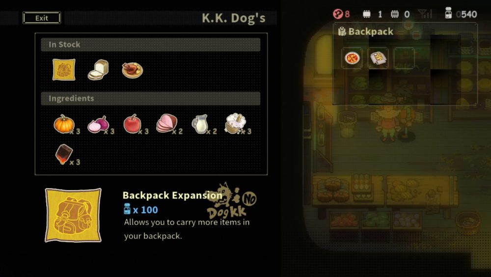 Eastward How to Increase Backpack Size