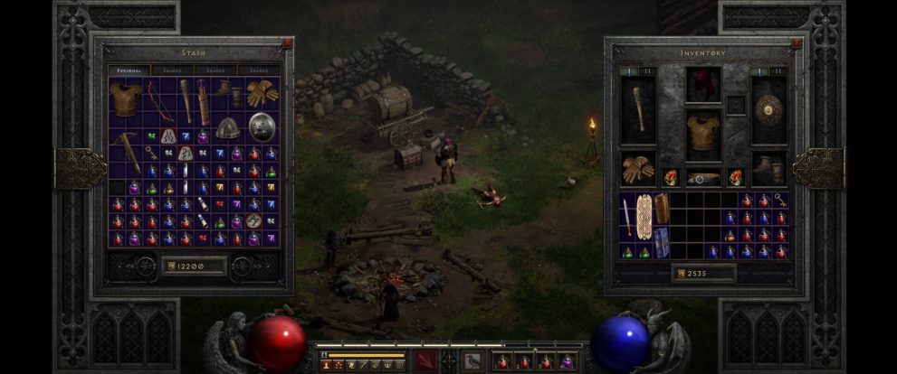 diablo 2 resurrected inventory size