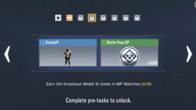 cod mobile knockout medals