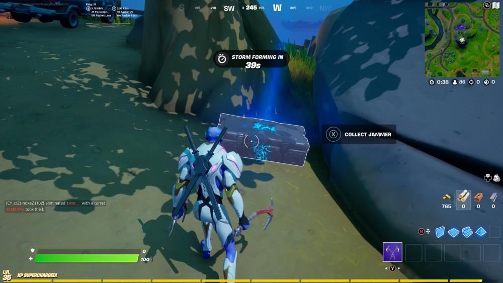 Fortnite Where To Open Mission Kit Place Jammer