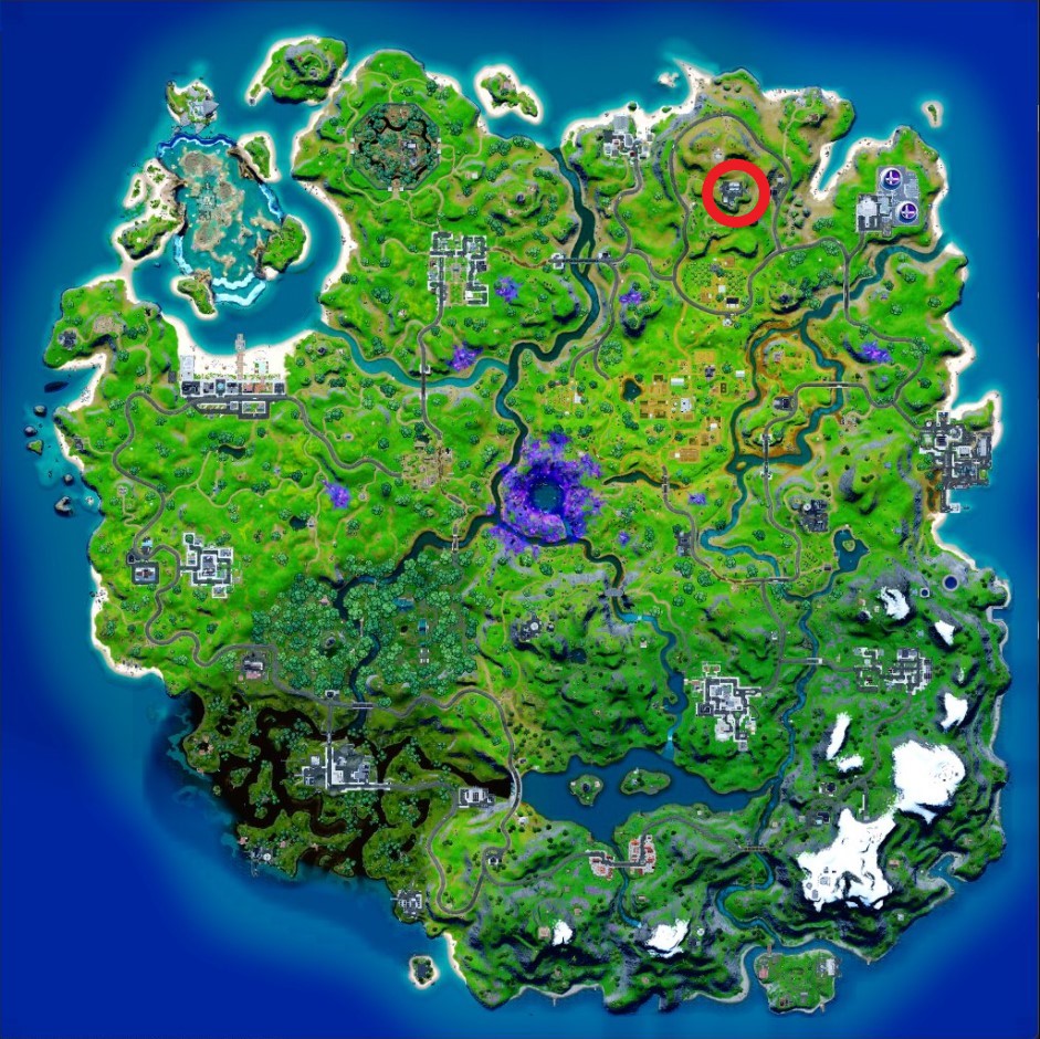 fortnite confront the mole location