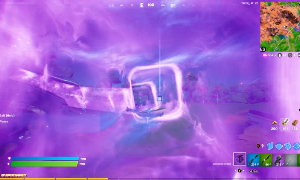 Fortnite Bottles of Mesmerizing Violet in Wreckage South of Believer