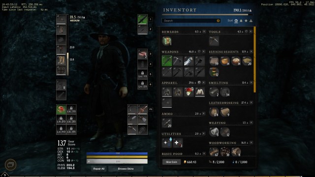 how to equip fishing rod in new world