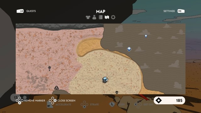 sable remove map markers