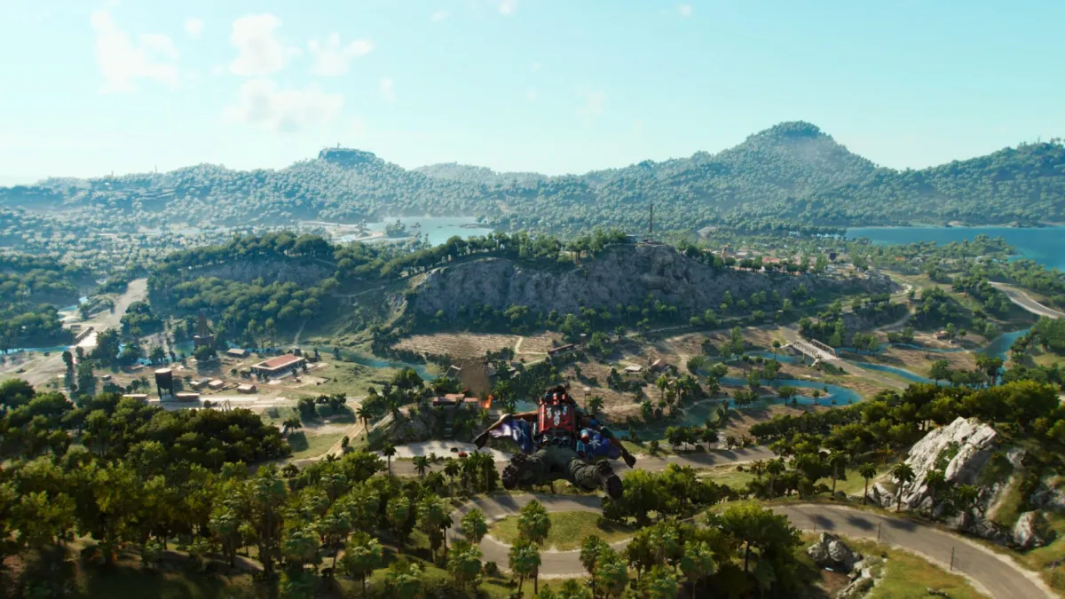far cry map size
