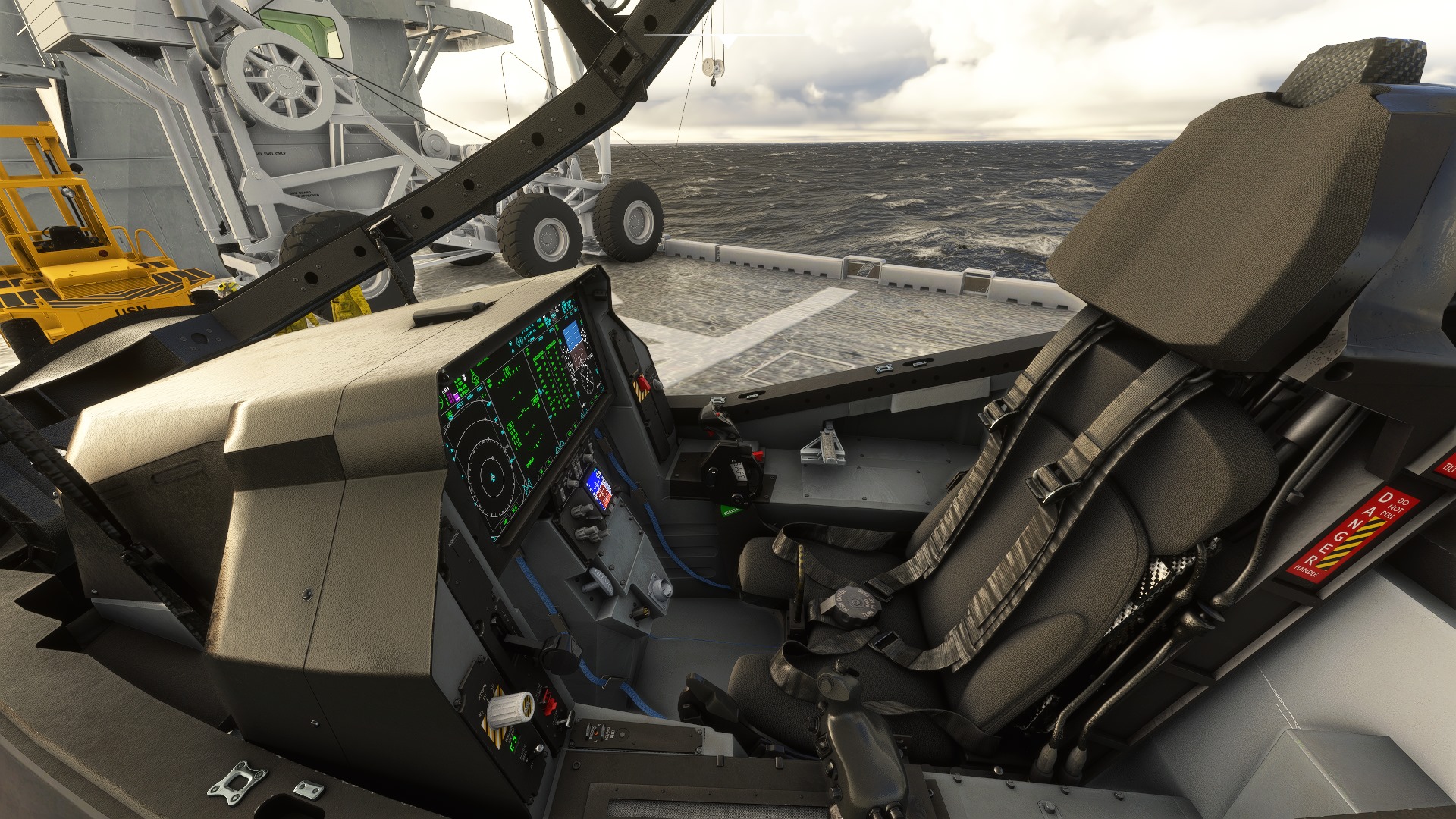 Microsoft Flight Simulator F35 Gets New Cockpit Screenshots; Ahvaz
