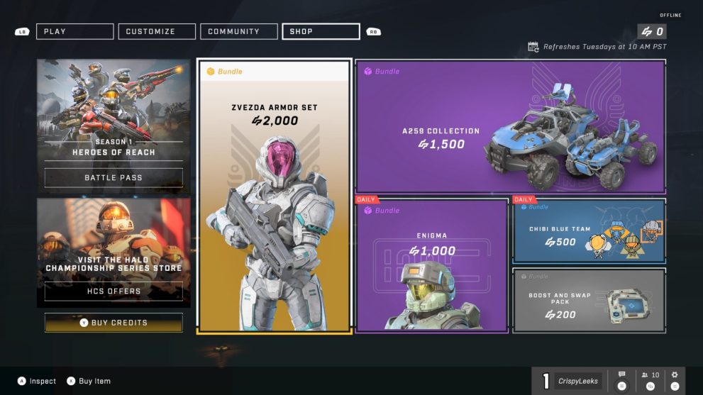 How to get credits in Halo Infinite