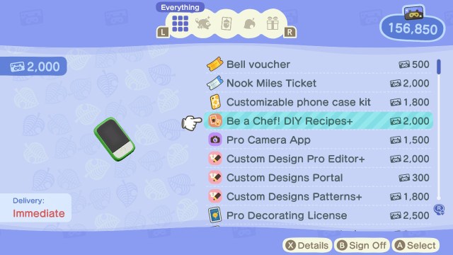 animal crossing new horizons cooking
