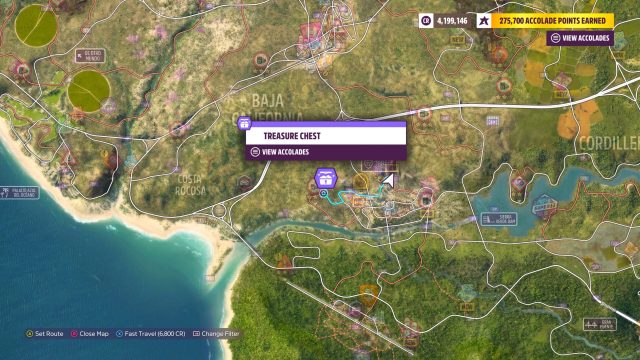 Where to find heights of mulege treasure chest in forza horizon 5