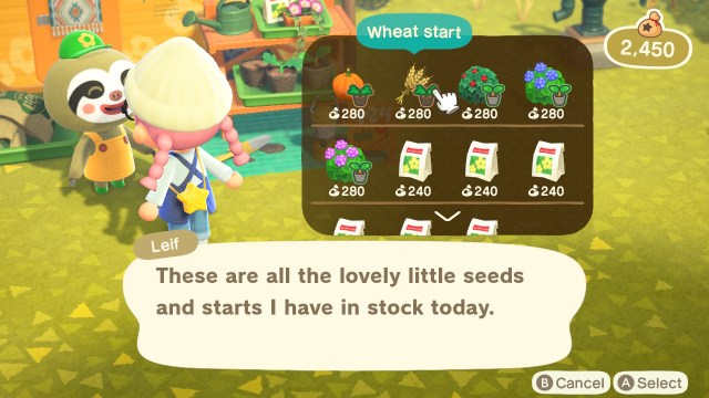 animal crossing new horizons cooking