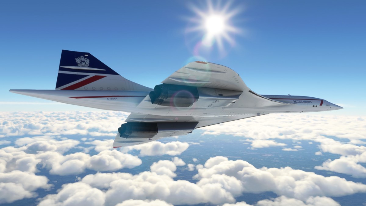 Microsoft Flight Simulator Concorde