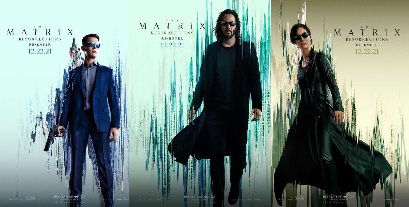 The Matrix Resurrections Reveals Stylish & Colorful Character Posters ...