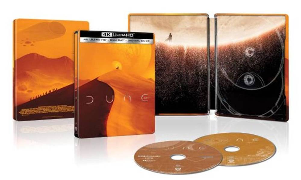 Dune 4k Ultra Hd Blu Ray Steelbook Revealed Includes Free Digital Copy 